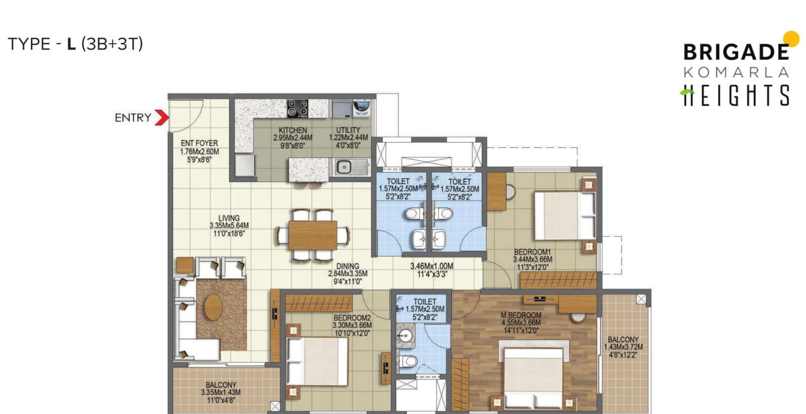 Floor plan, Plan 2